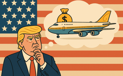 Trump y el Air Force One de Qatar: lujo, política y conflicto de intereses