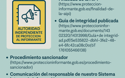 Novedades AINPI: Consulta la información clave publicada por la autoridad