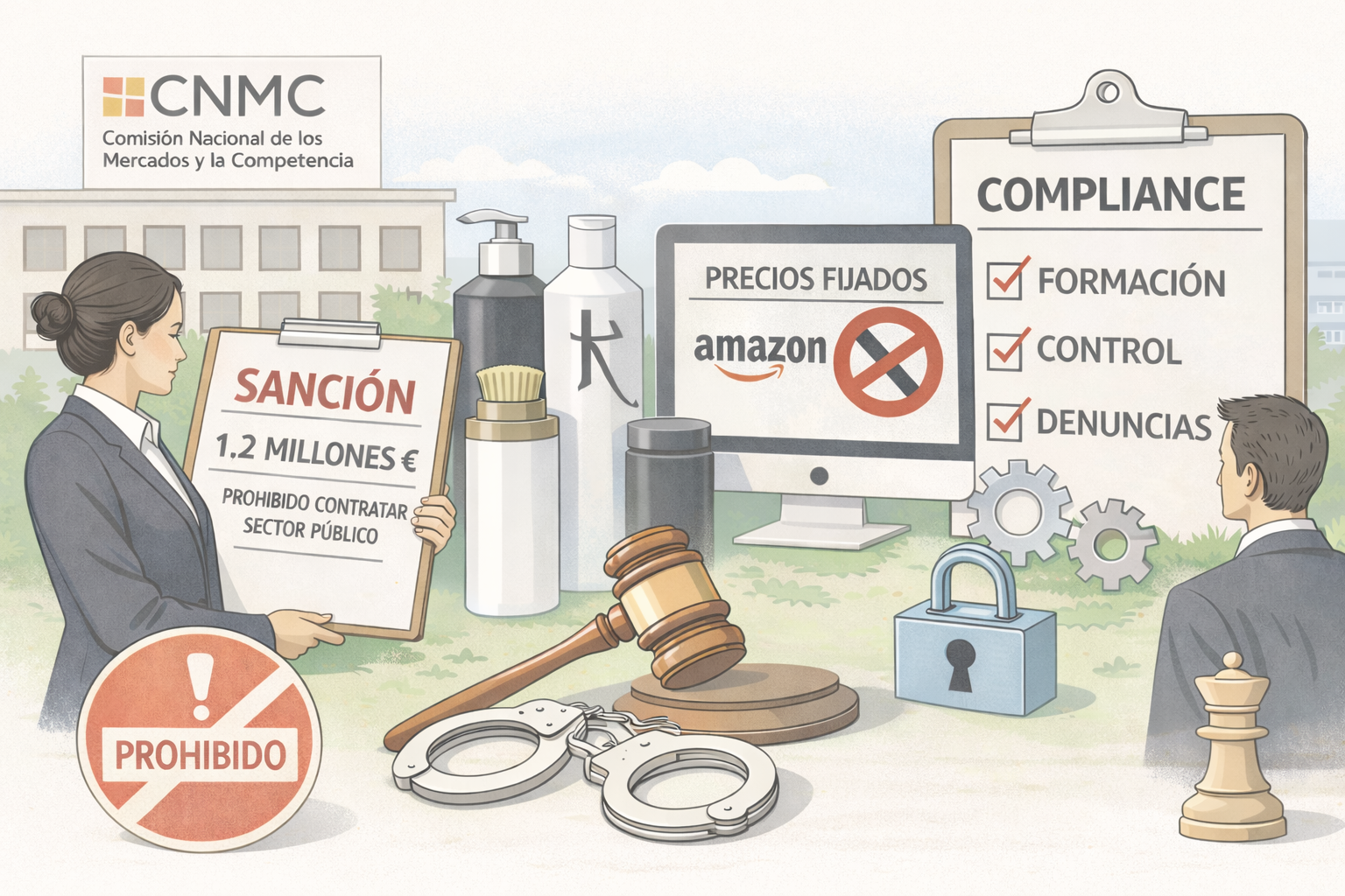 La CNMC multa a I.C.O.N. y evidencia la falta de programas de compliance en competencia